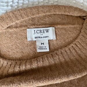 J. Crew Women's Cozy Camel Sweater